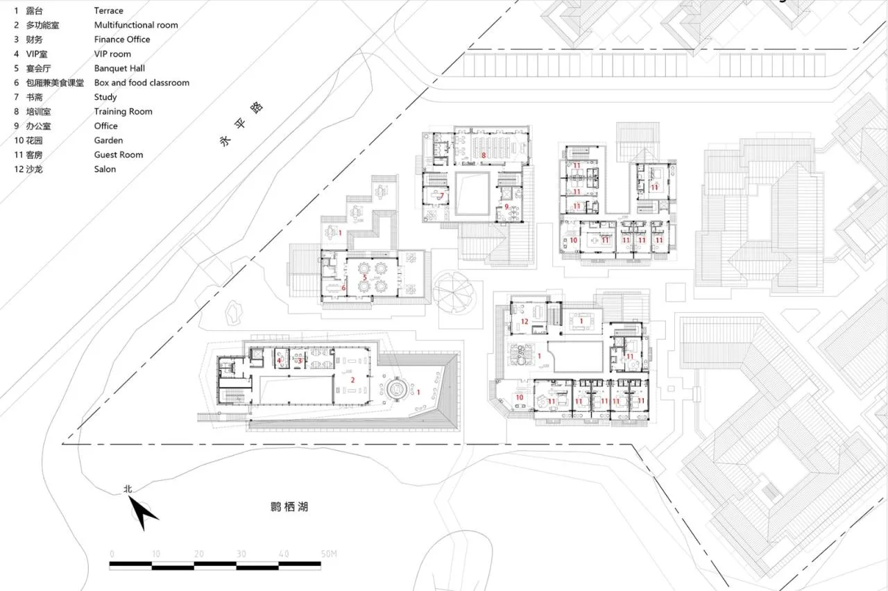 BIM Architecture | High tech Black Rice Field Project, Yangxian County, Shaanxi/Aimeo (Shanghai) Architectural Design Consulting Co., Ltd. (M.A.O.)