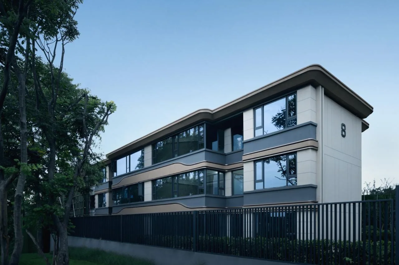 BIM Architecture | Floating Art Residence Boat Mooring in Yanzhu: Chengdu's First Open Golden Land • Luming North Lake/Chengzhi Design