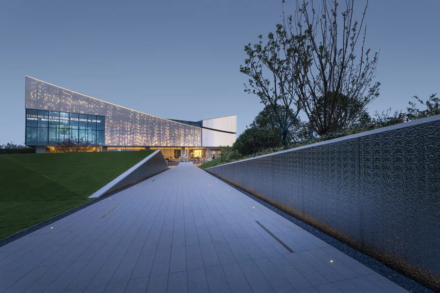 BIM architecture | center beam Zhengrong Qinghe Daguan/Shanghai Huace Architectural Design Firm Co., Ltd. Building No.2