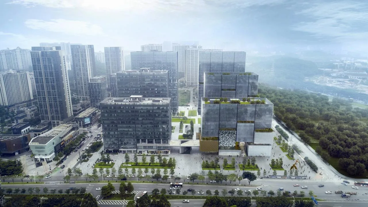 BIM Architecture | One click Renewal of Urban Plugin - Guangzhou Times · Fanghuali Phase II Renewal/EID Arch Jiang Ping Studio