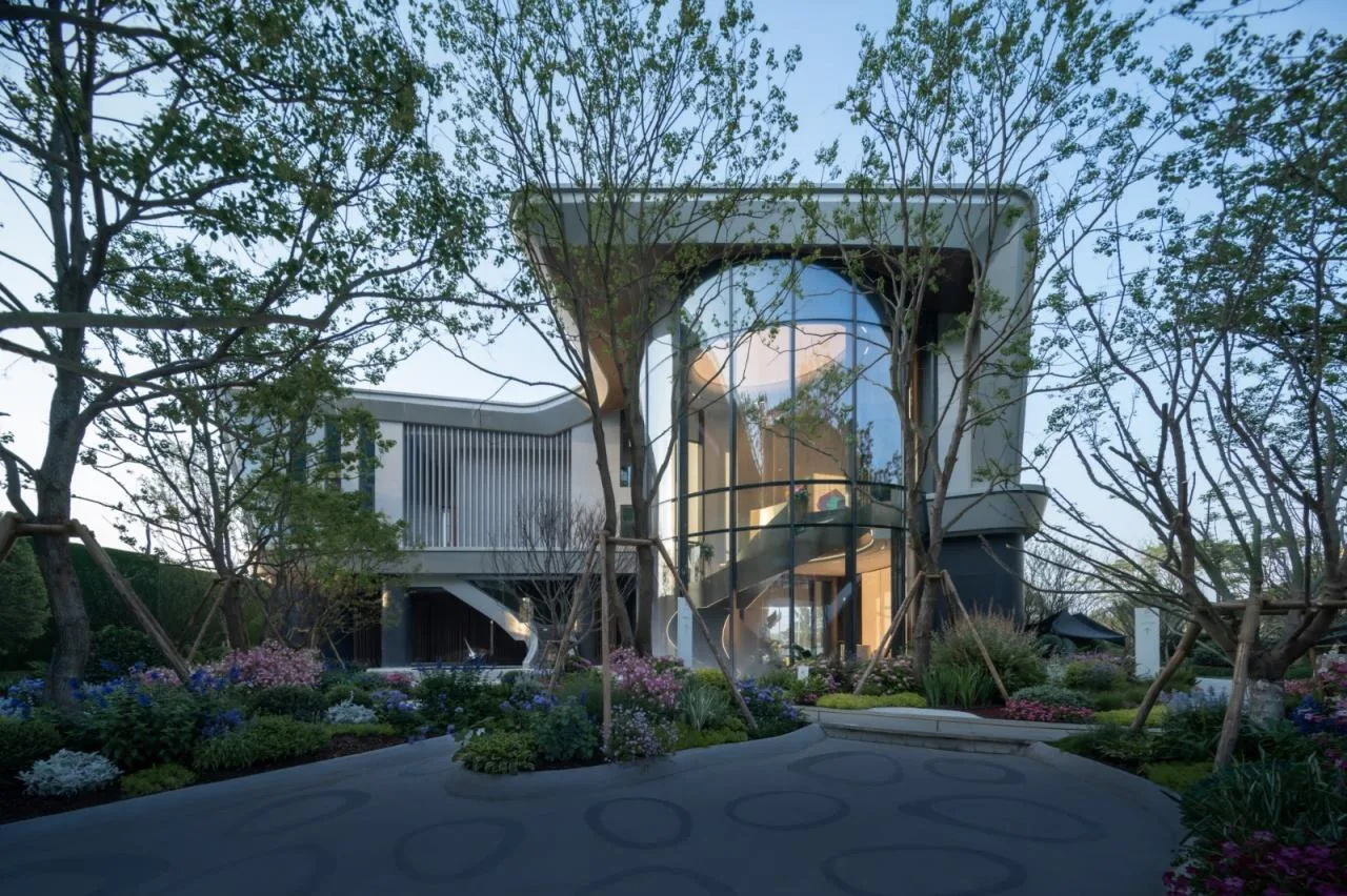 BIM Architecture | Floating Art Residence Boat Mooring in Yanzhu: Chengdu's First Open Golden Land • Luming North Lake/Chengzhi Design