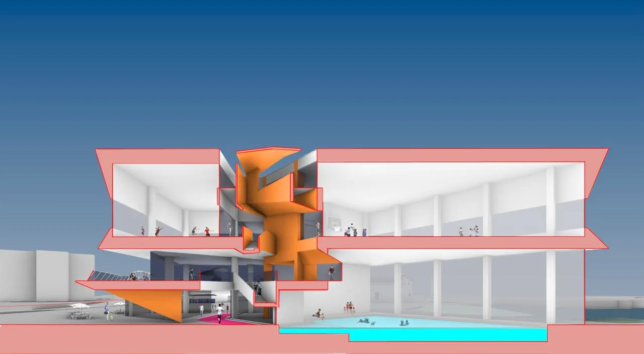 BIM Architecture | Space Inspires Sports Vitality: Sports Architecture Collection/Goa Elephant Design