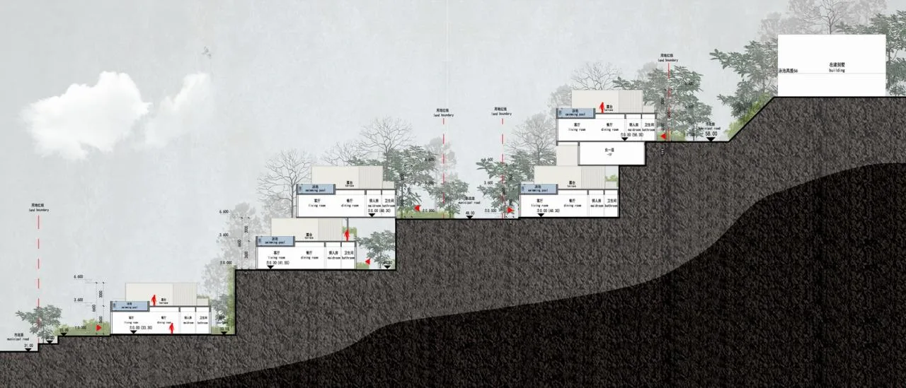 BIM Architecture | Mountain and Sea Phuket Coastal Hotel Project/Jianhe Architecture