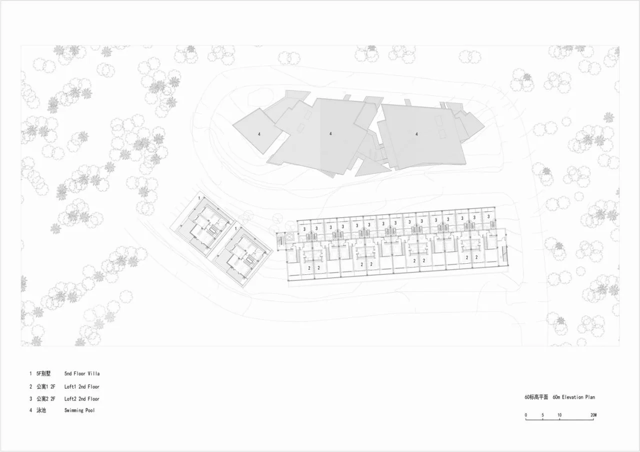 BIM Architecture | Mountain and Sea Phuket Coastal Hotel Project/Jianhe Architecture