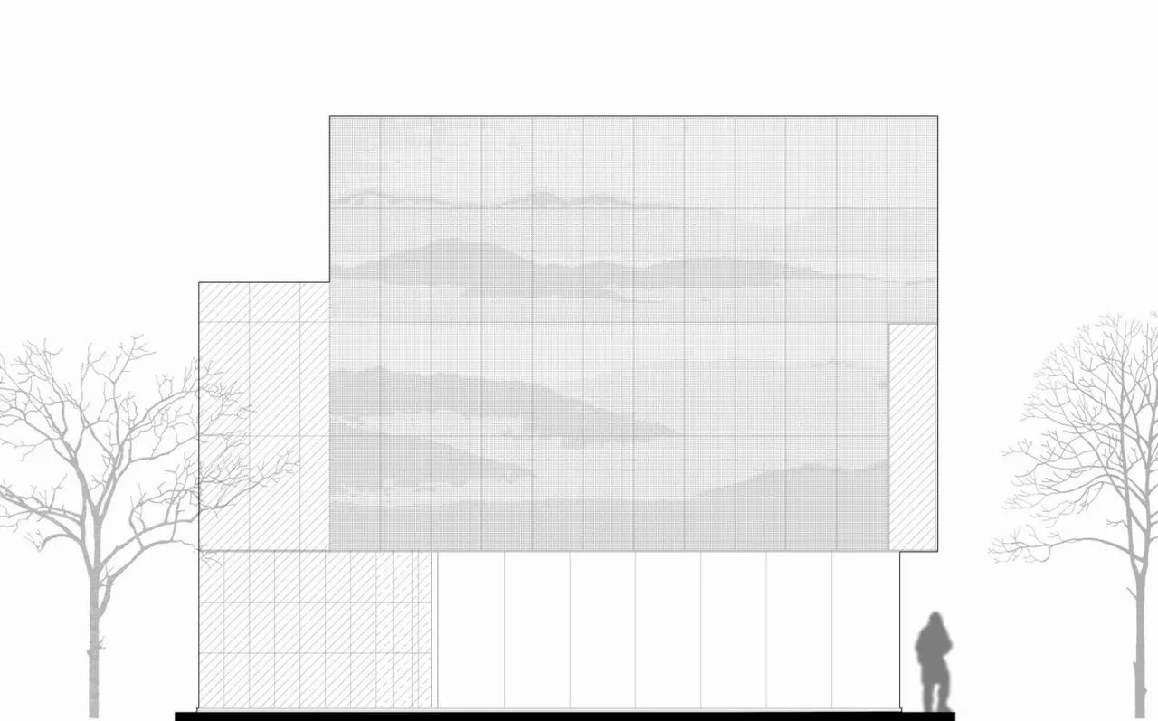 BIM architecture | center beam Zhengrong Qinghe Daguan/Shanghai Huace Architectural Design Firm Co., Ltd. Building No.2