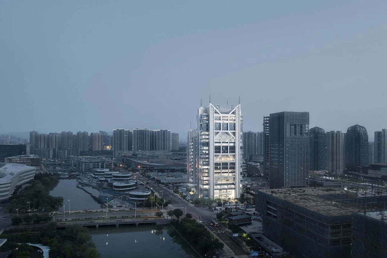 BIM Architecture | Shuangqing Building: Ruifeng Digital Financial Center/UUA Architectural Firm