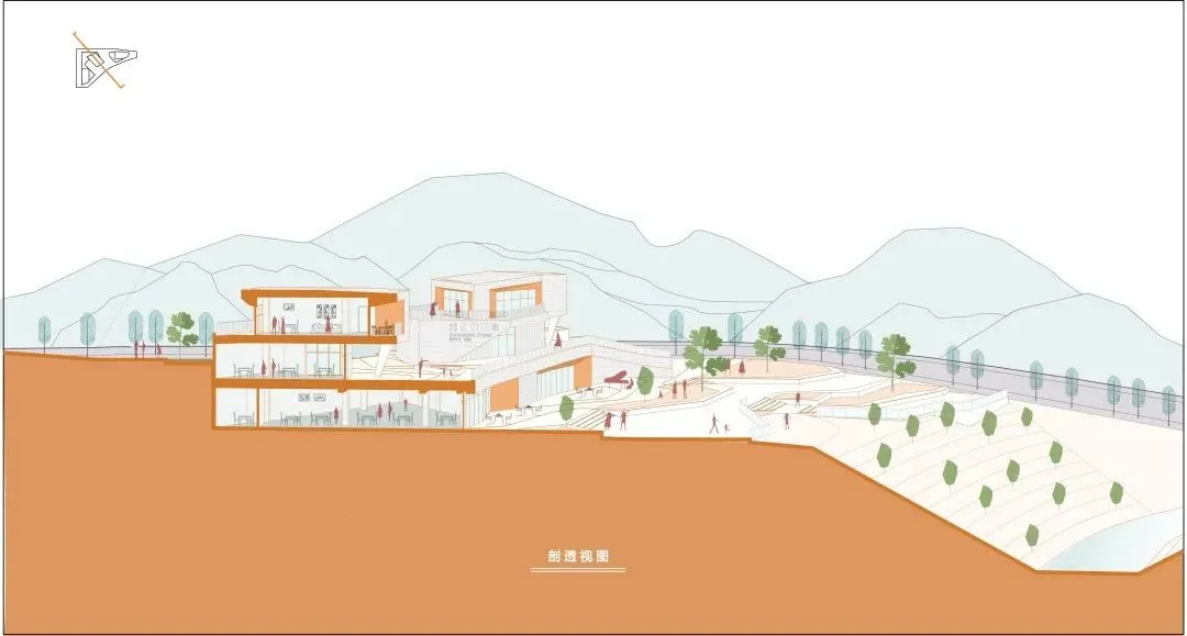 BIM Architecture | Chongqing Nan'an District Tea Garden Zhongjiao Manshan Riverside Commercial, Chongqing/Yuandao Architecture