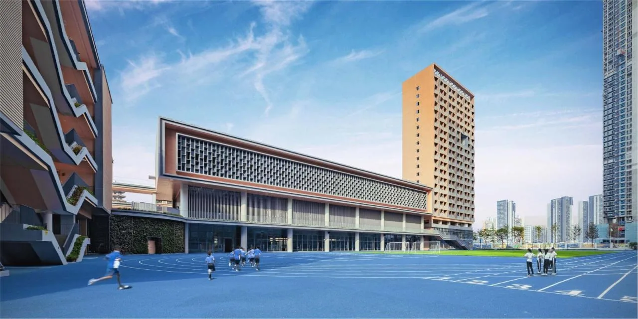 BIM Architecture | Shenzhen Foreign Language School Bao'an School/Huayang International Design Group
