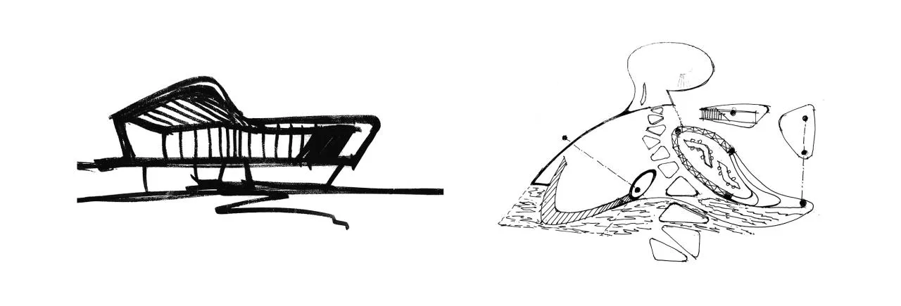BIM Architecture | Floating Art Residence Boat Mooring in Yanzhu: Chengdu's First Open Golden Land • Luming North Lake/Chengzhi Design
