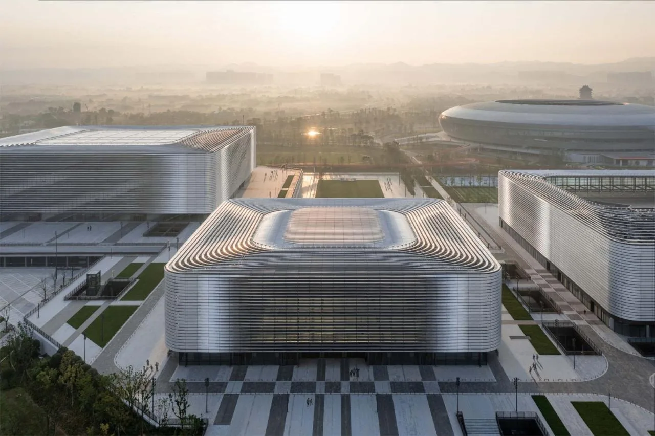 BIM Architecture | Dong'an Lake Sports Park/GMP Architects