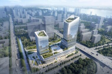 BIM Architecture: Launching Nanjing Jiangxinzhou Ecological Technology Industrial Park by Jianhe Architecture-BIM WORLD