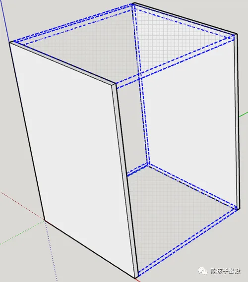SketchUp Dynamic Component Cabinet Structure
