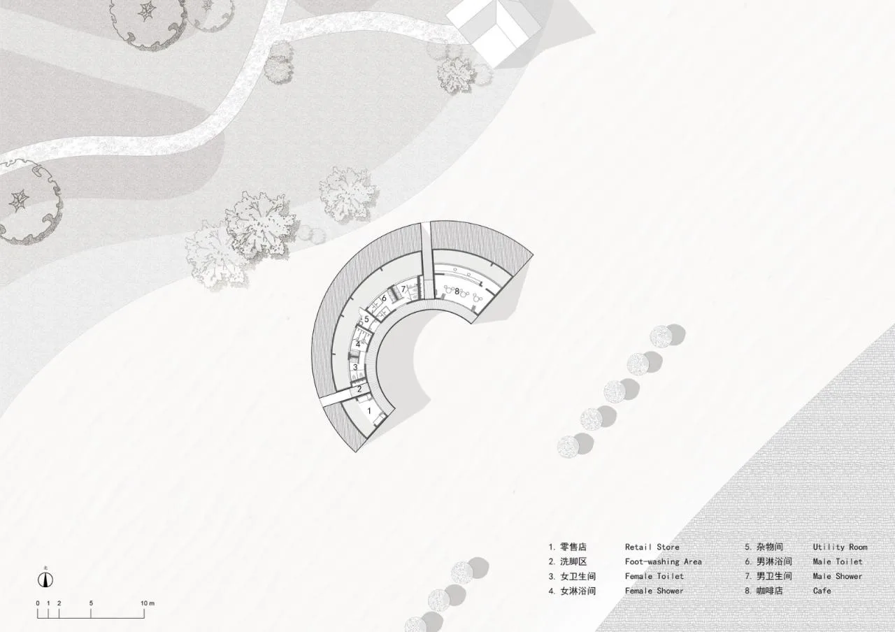 BIM Architecture | Seaside Cafe: Echoes of the Sea/Same Architectural Design Firm