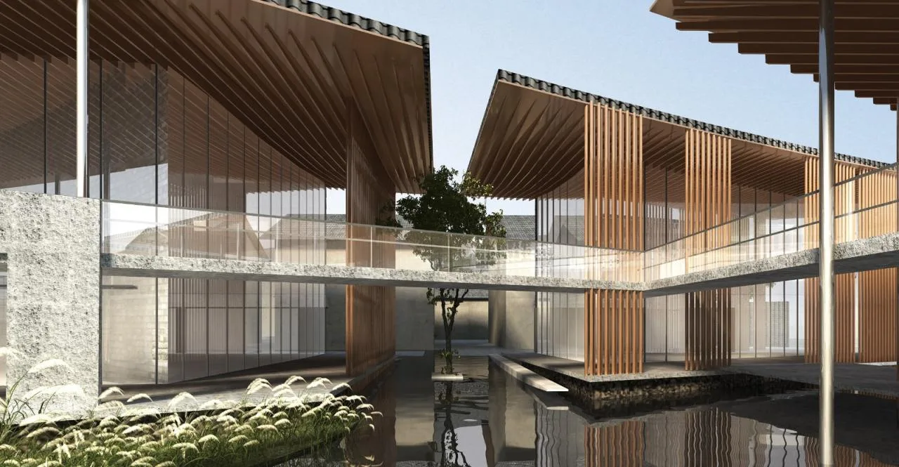 BIM Architecture | Light Zen Design for Daily Life: Jing'an Greenland Mingjingwan Cultural and Tourism Town/UA You'an Design