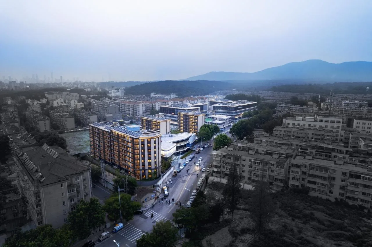 BIM Architecture | Nanjing Longhu Purple Gold Mall - Play with the "+- × ÷" Method, Cleverly Solve the Dream Community Life Equation/San Yi Architecture