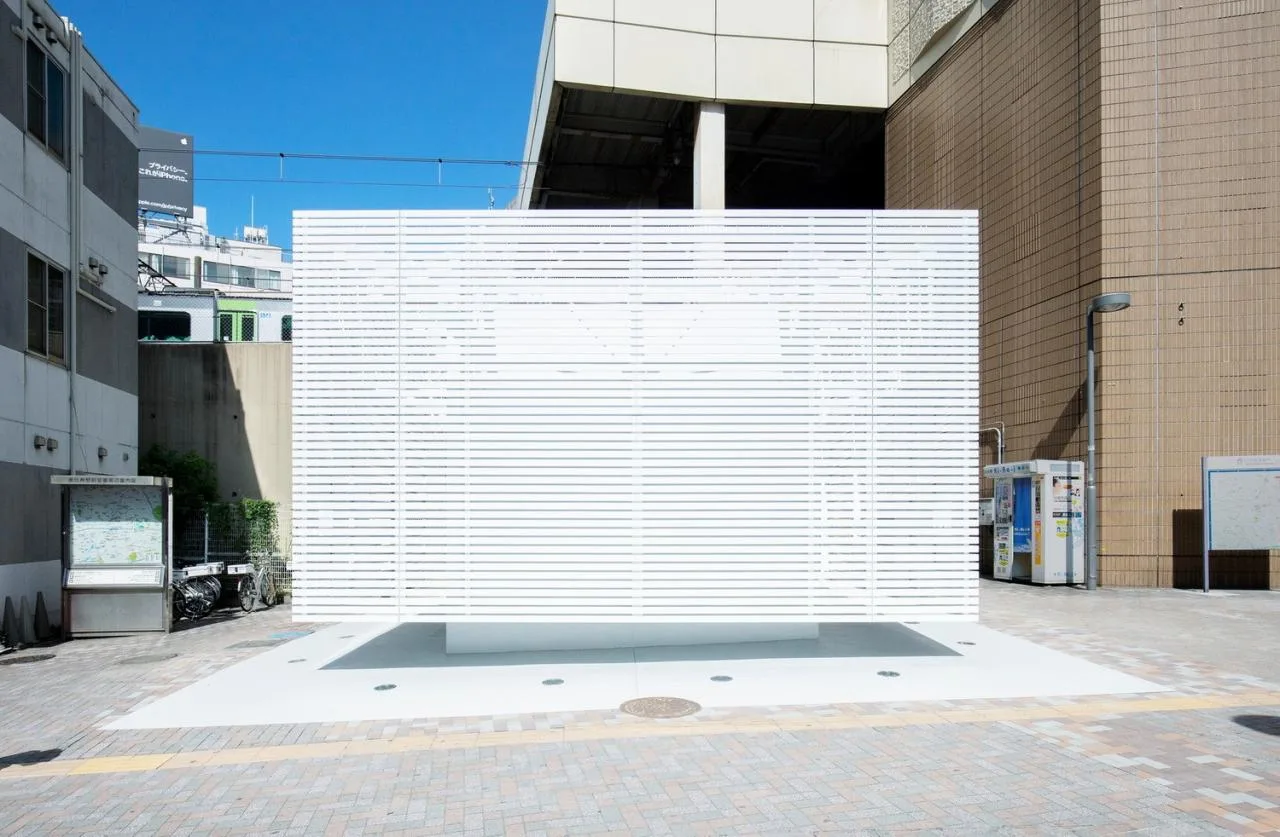BIM Architecture | Translucent Blocks, Tokyo 'Pure White' Public Restrooms/SAMURAI