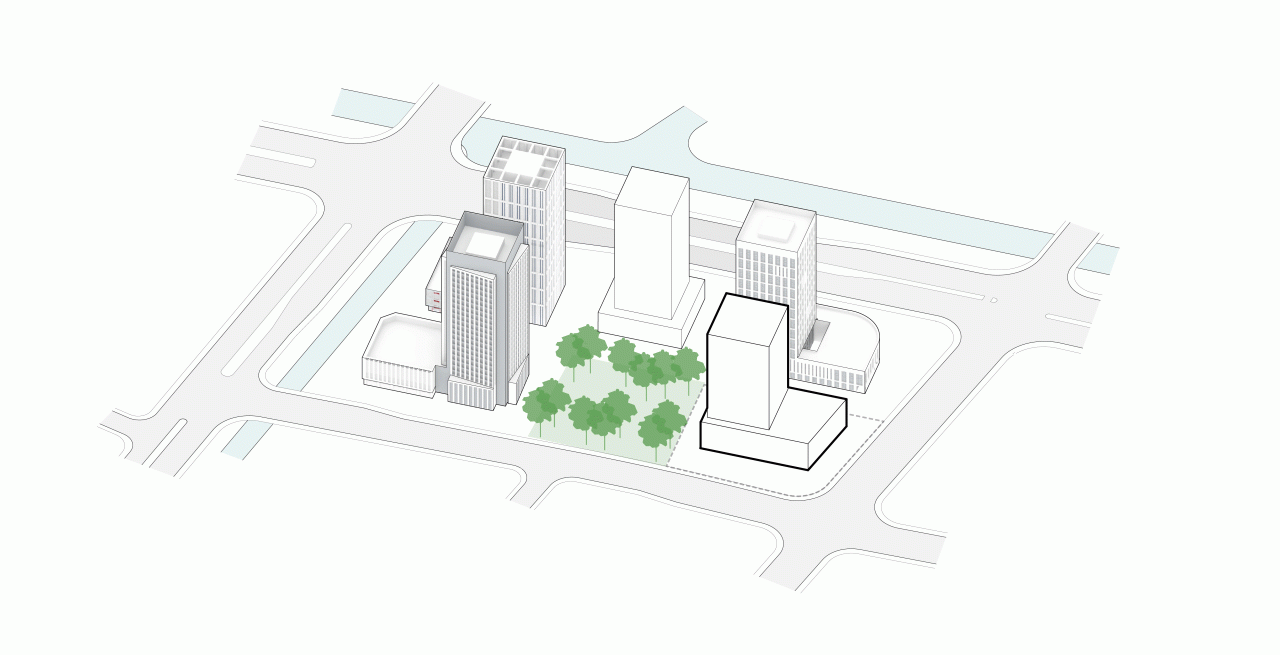 BIM Architecture | Decoding Garden style Headquarters Office: Greentown Building/Jianhe Architecture