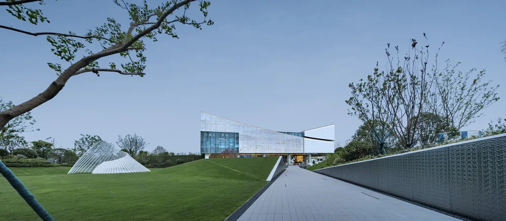 BIM architecture | center beam Zhengrong Qinghe Daguan/Shanghai Huace Architectural Design Firm Co., Ltd. Building No.2