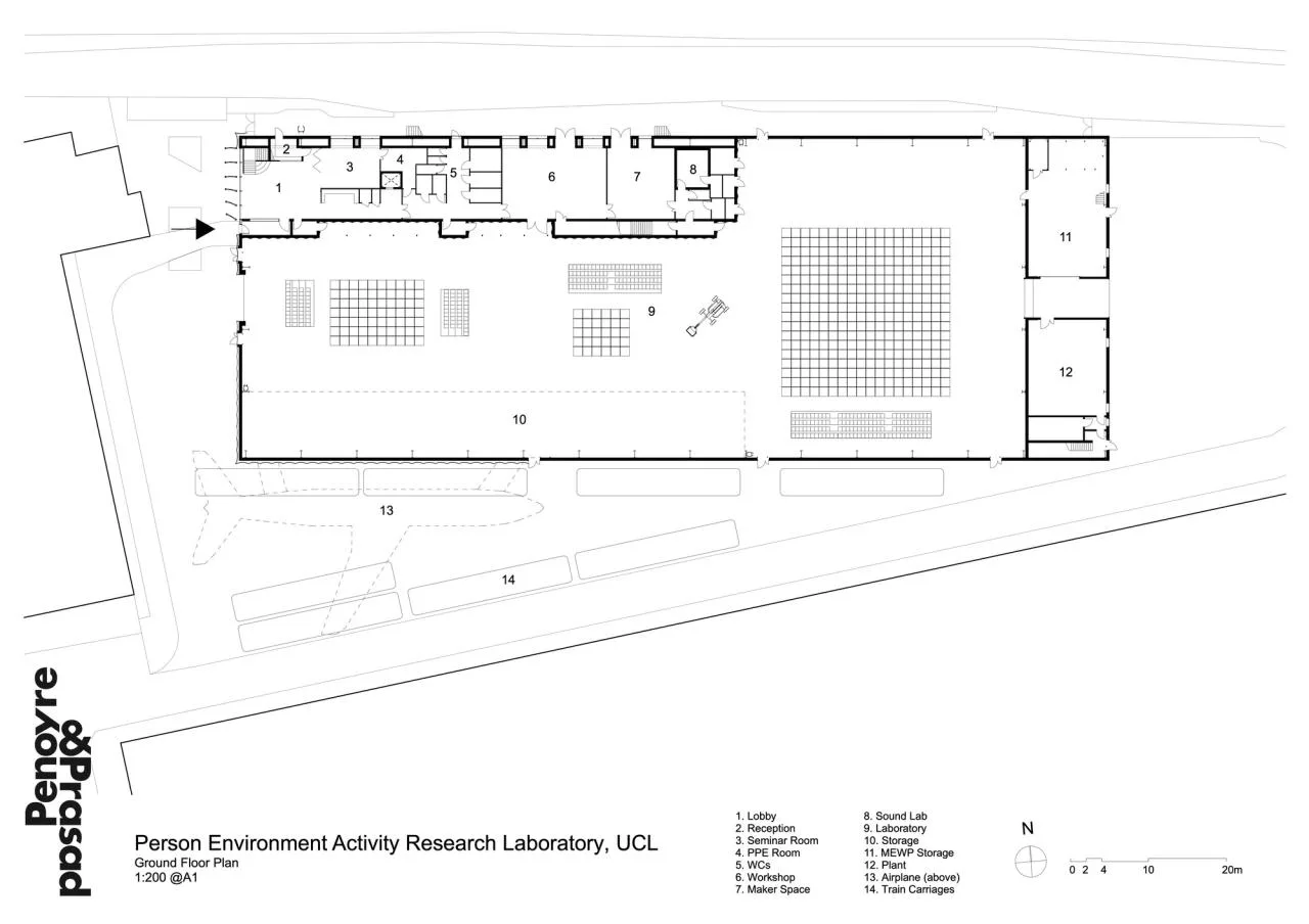 BIM Architecture | UCL Special Research Laboratory/Penoyre&  Prasad