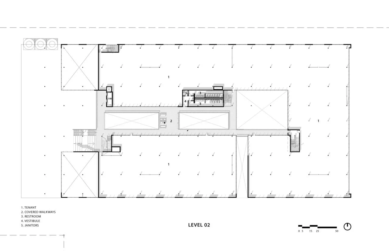 BIM Architecture | Fifth+Tillery Office Building/Gensler