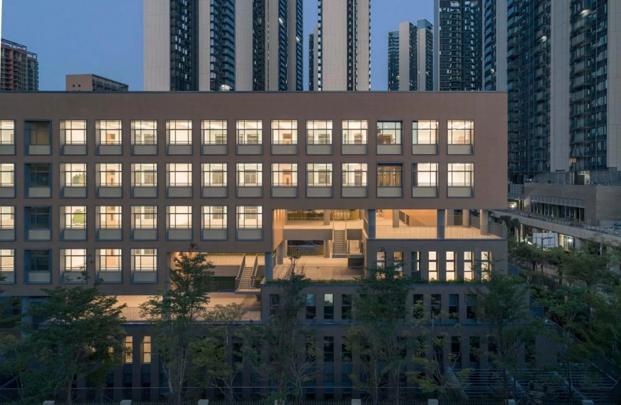 BIM Architecture | Shenzhen Foreign Language School Bao'an School/Huayang International Design Group