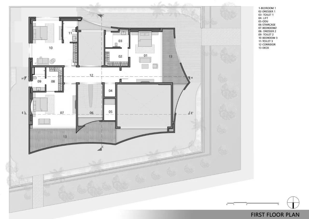 BIM Architecture | Arched Future Home/Sanjay Puri Architects