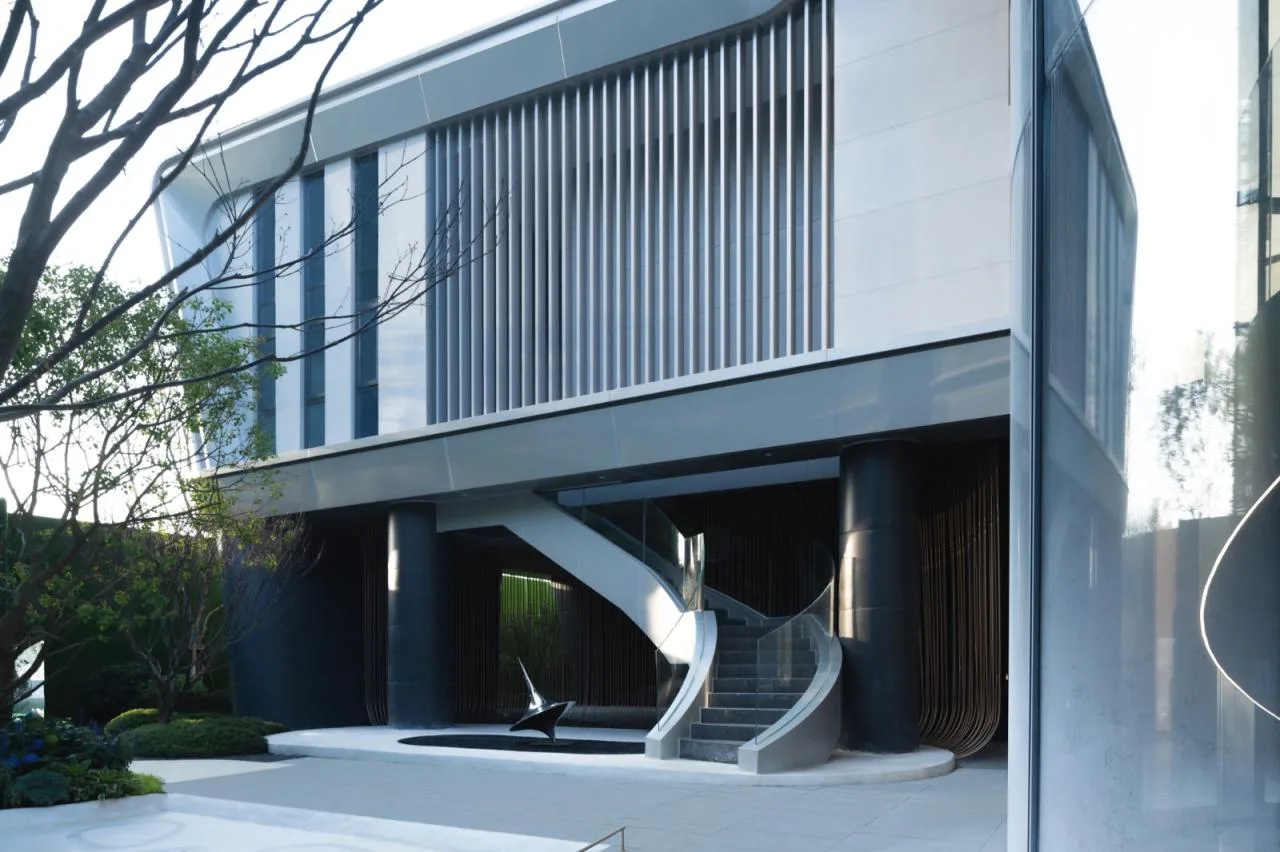 BIM Architecture | Floating Art Residence Boat Mooring in Yanzhu: Chengdu's First Open Golden Land • Luming North Lake/Chengzhi Design