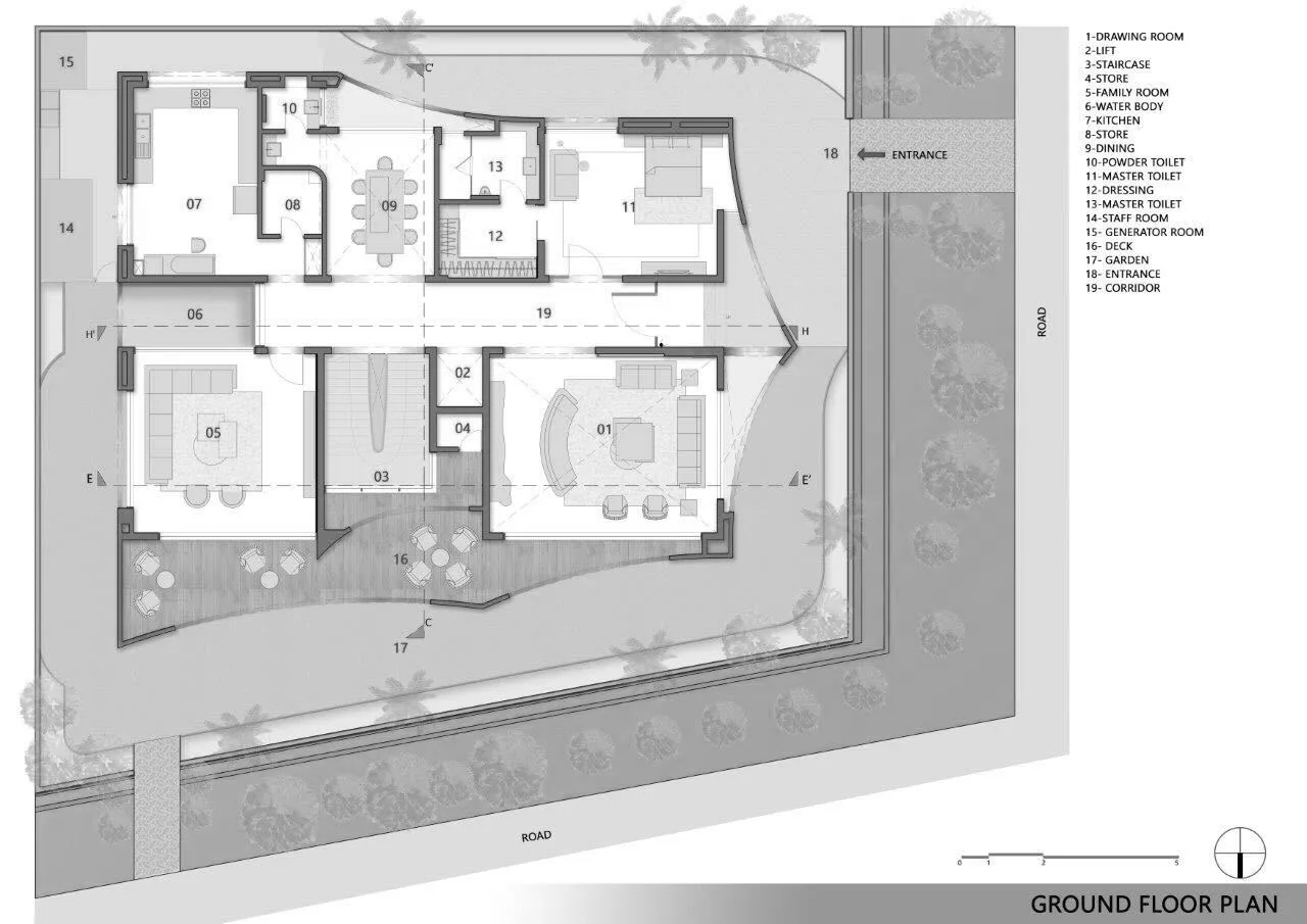 BIM Architecture | Arched Future Home/Sanjay Puri Architects