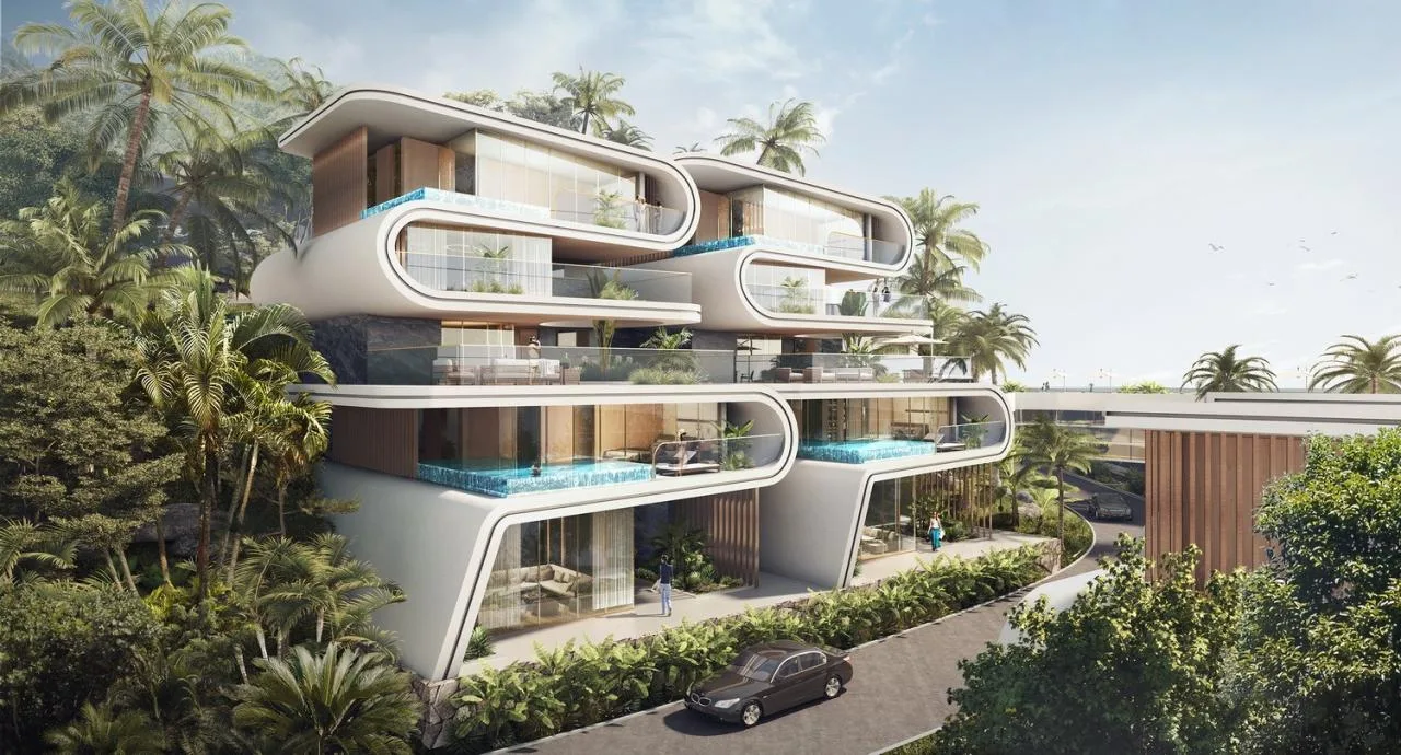 BIM Architecture | Mountain and Sea Phuket Coastal Hotel Project/Jianhe Architecture