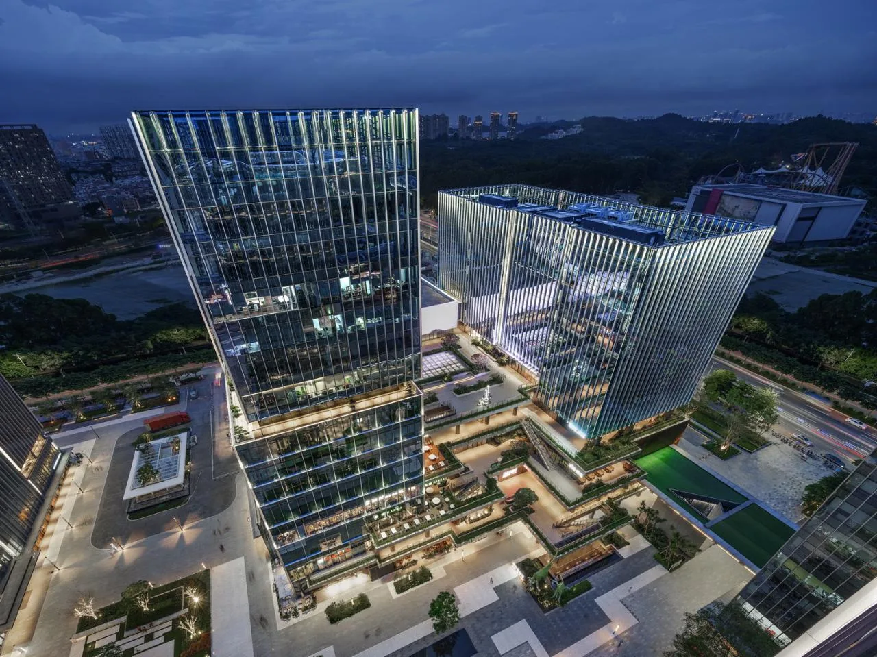 BIM Architecture | One click Renewal of Urban Plugin - Guangzhou Times · Fanghuali Phase II Renewal/EID Arch Jiang Ping Studio