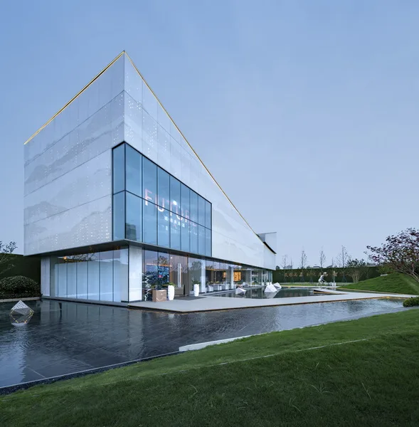 BIM architecture | center beam Zhengrong Qinghe Daguan/Shanghai Huace Architectural Design Firm Co., Ltd. Building No.2