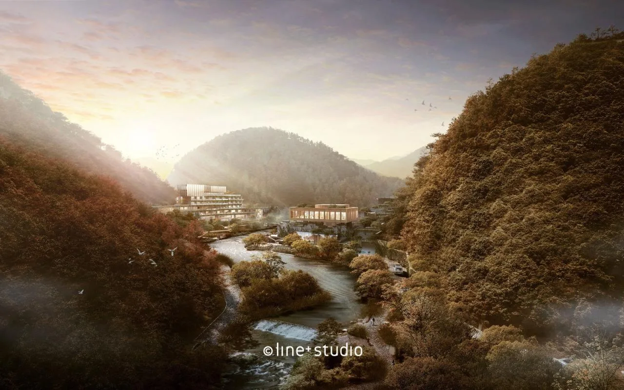 BIM Architecture | Haihua Pujiang Yuexili Resort Hotel/Meng Fanhao Line+Architectural Firm
