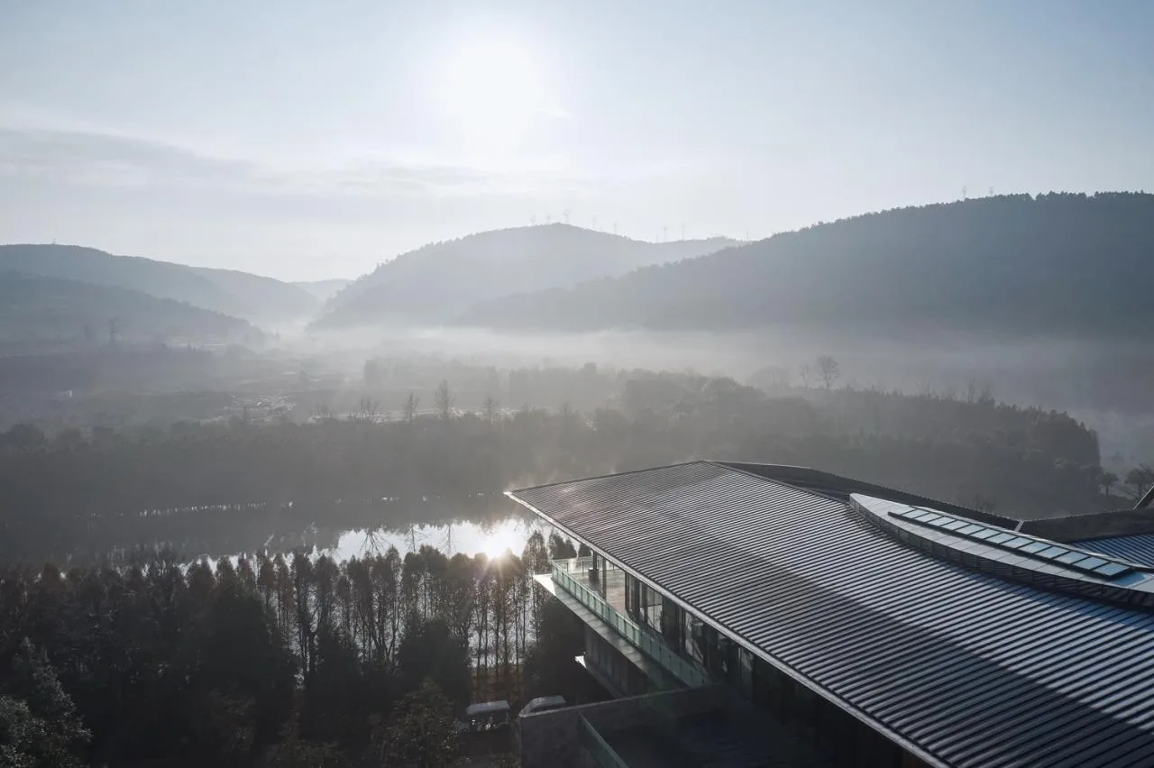 BIM Architecture | Growing Longhouses: Jiuxi Yunshu Kunming Jiuxi Lake International Ecological Zone Experience Center/UA You'an Design