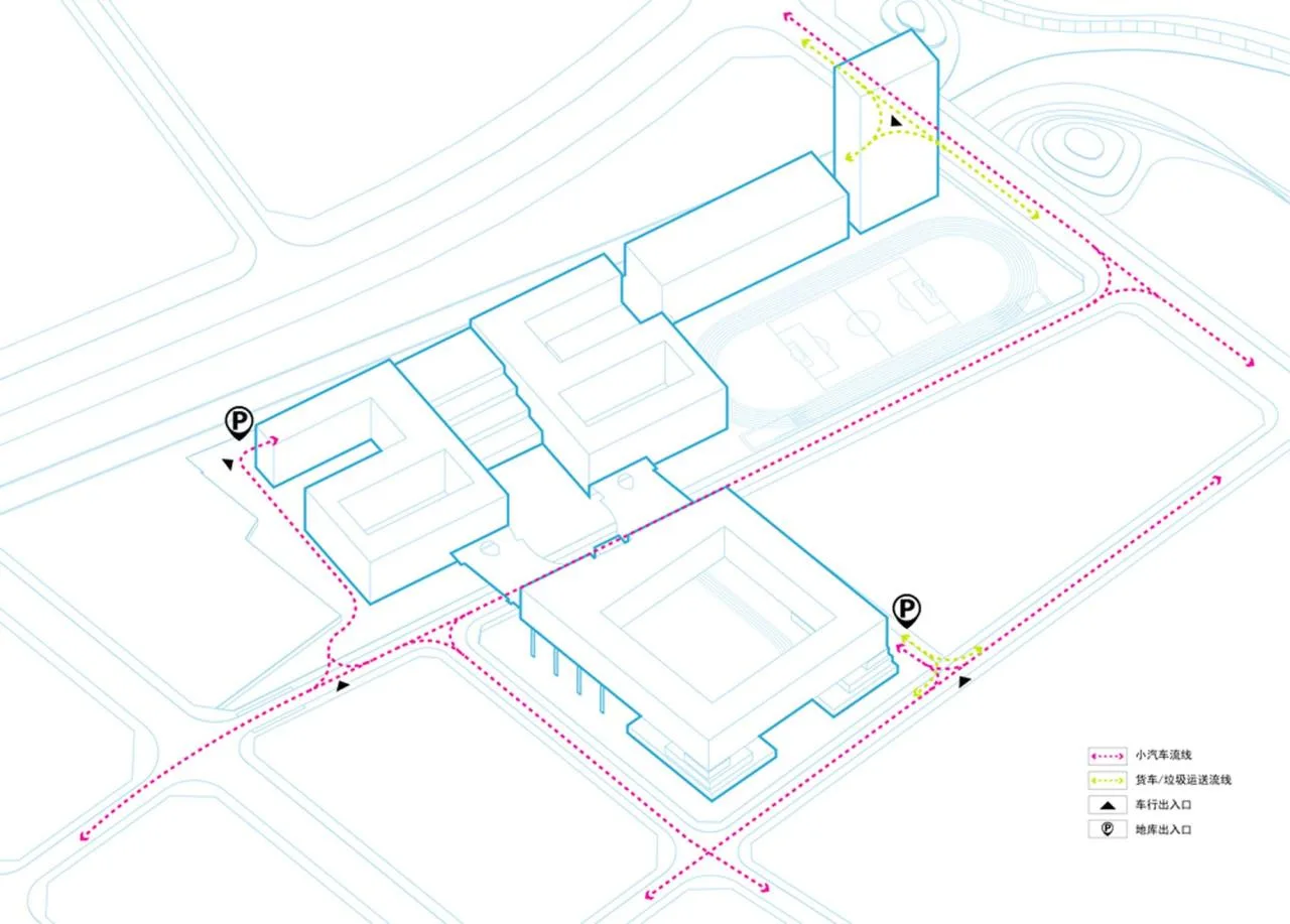 BIM Architecture | Shenzhen Foreign Language School Bao'an School/Huayang International Design Group