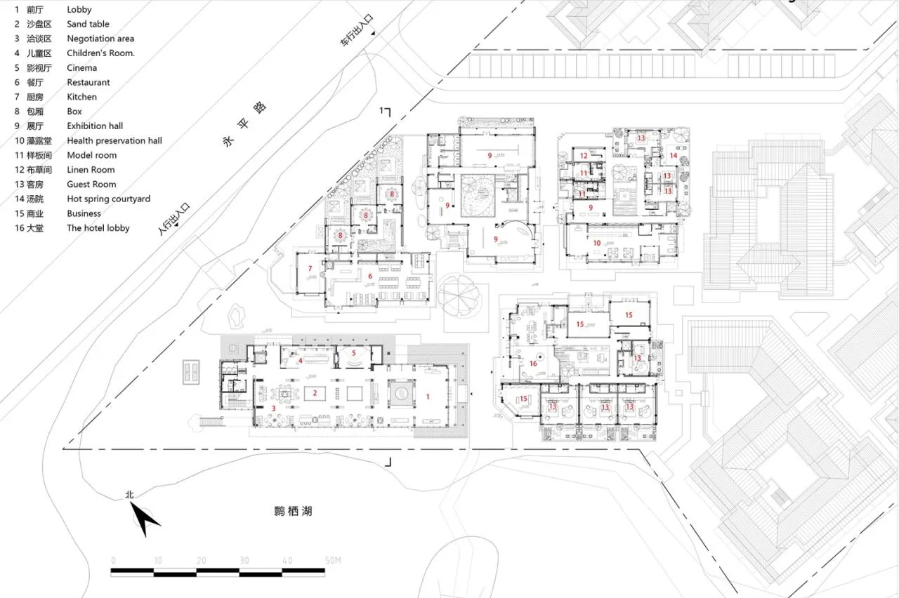 BIM Architecture | High tech Black Rice Field Project, Yangxian County, Shaanxi/Aimeo (Shanghai) Architectural Design Consulting Co., Ltd. (M.A.O.)