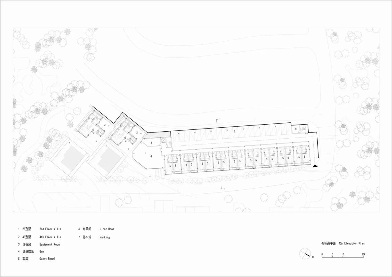 BIM Architecture | Mountain and Sea Phuket Coastal Hotel Project/Jianhe Architecture