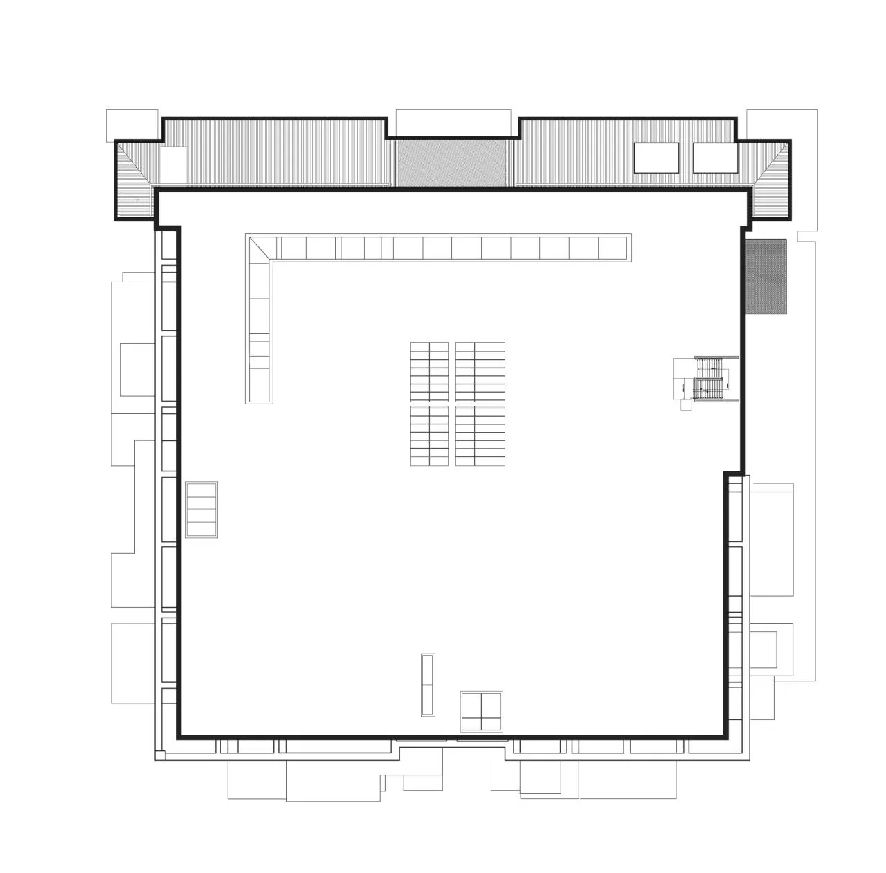 BIM Architecture | Box Out of Concrete Frame, Istanbul Museum of Painting and Sculpture/EAA - Emre Arolat Architecture