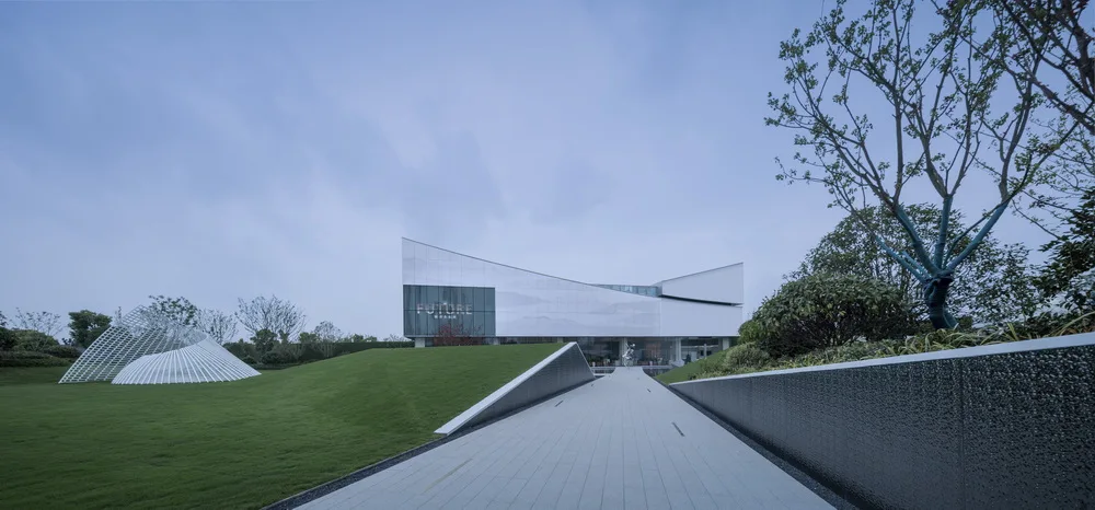 BIM architecture | center beam Zhengrong Qinghe Daguan/Shanghai Huace Architectural Design Firm Co., Ltd. Building No.2