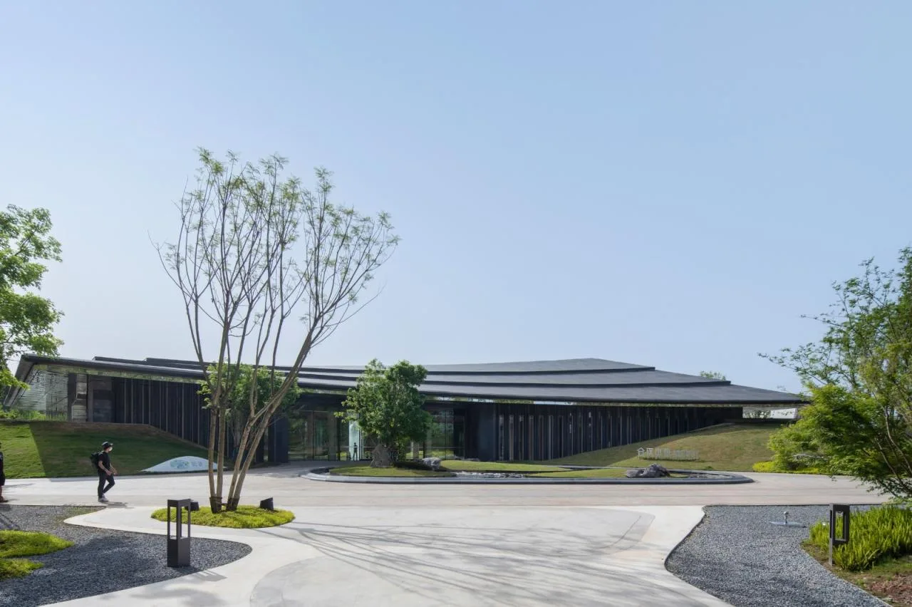 BIM Architecture | Integrating Architecture with Nature: Meishan East New City Three Centers and One Base/Mainland Architectural Design