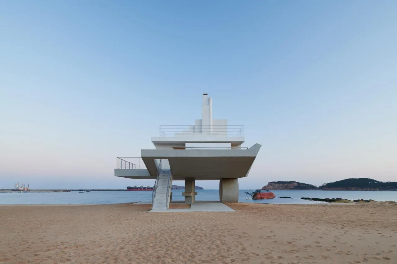 BIM Architecture | Seaside Floating Pavilion/Trace · Architectural Firm (TAO)