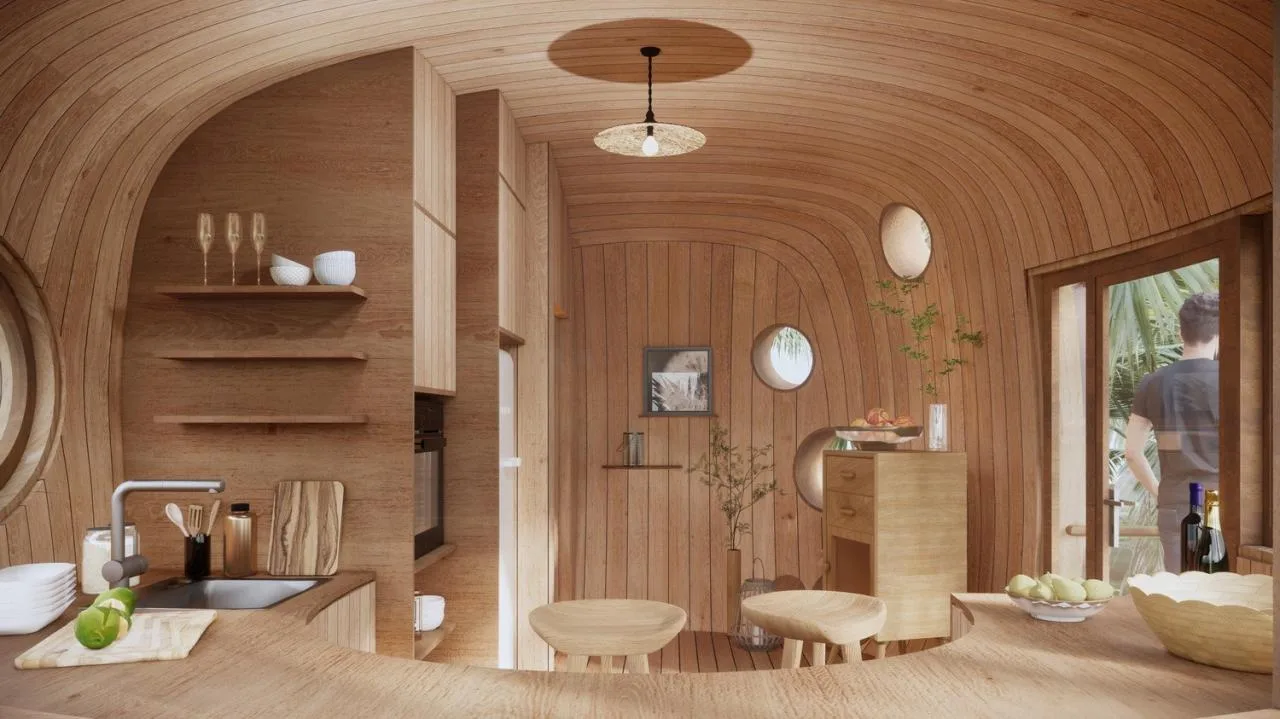 BIM Architecture | Jungle Tree House: Dreaming of Palm Leaves by the Caribbean Sea/Starry Architecture Studio
