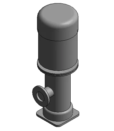 BIM Techniques | How to Build Family Models in Revit? Creating a family model of a simple fire booster pump using Revit
