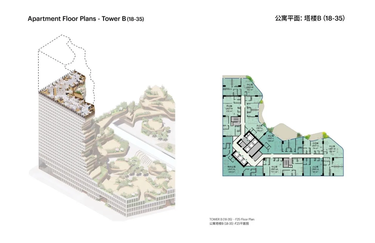 BIM architecture | High altitude canyon: Nanjing Oasis Building/MVRDV wins bid