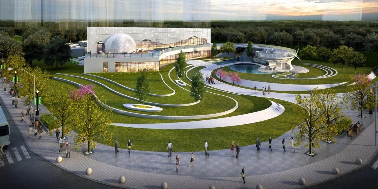 BIM Architecture | Oceanwide Guanghua City Demonstration Zone/Yizhu Design