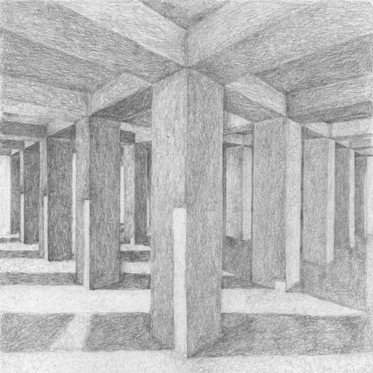 BIM Architecture | Only Structure, Unnamed Works/Pezo von Ellrichshausen Illustration