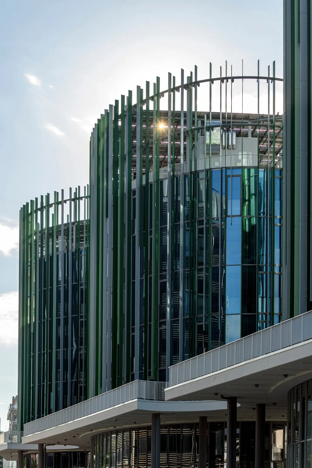 BIM Architecture | Industrial Zone Transforms into Green Campus: New Headquarters of Rome Third University/MCA Architecture Firm