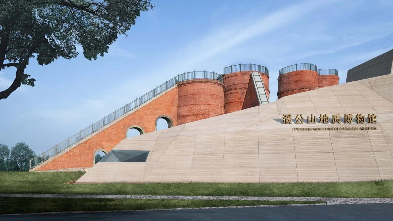 BIM Architecture | Pugongshan Geological (Limestone) Museum/Professor Li Baofeng's Studio at the School of Architecture and Urban Planning, Huazhong University of Science and Technology