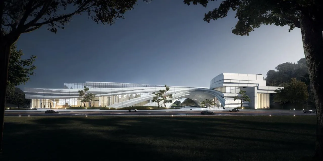 BIM Architecture | Integrating Architecture with Nature: Meishan East New City Three Centers and One Base/Mainland Architectural Design