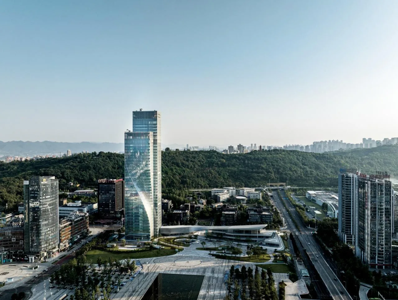 BIM Architecture | Chongqing Gaoke Sun Tower/Aedas