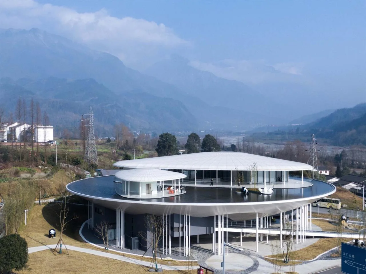BIM architecture | Horizontal gimbal/small hidden building